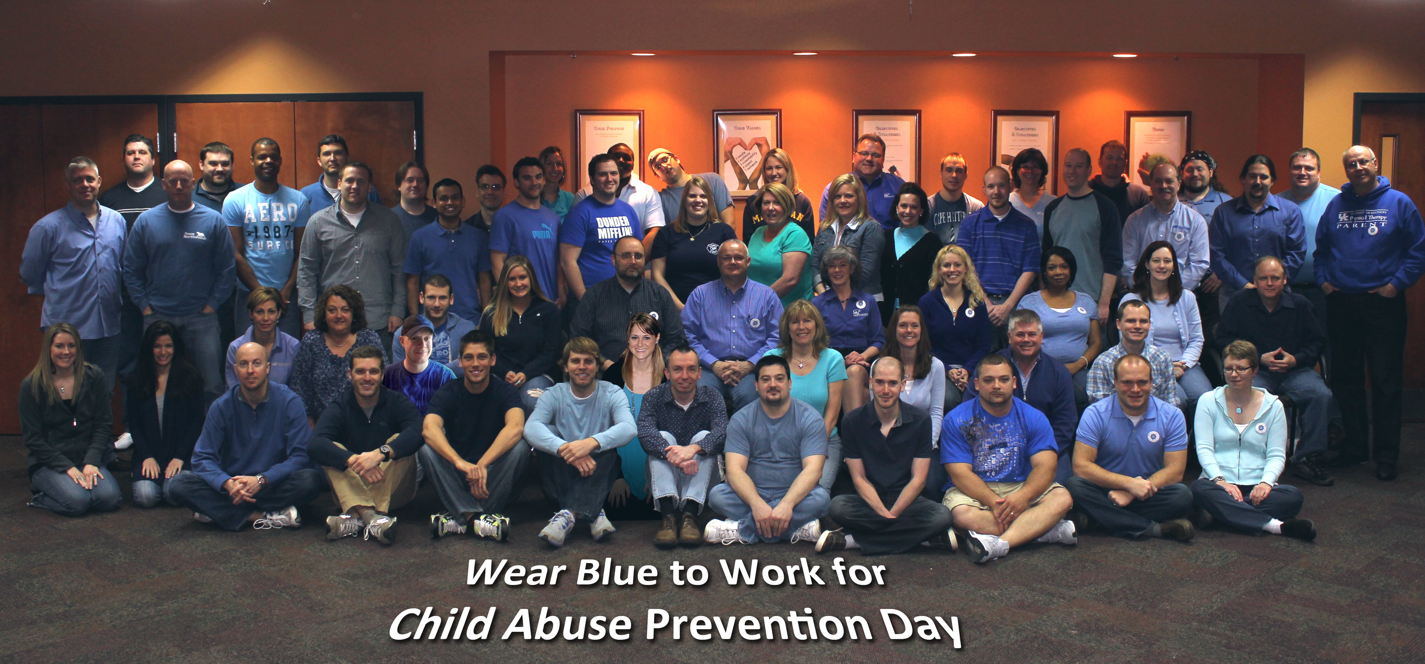 Northwoods-Wear Blue to Work Day