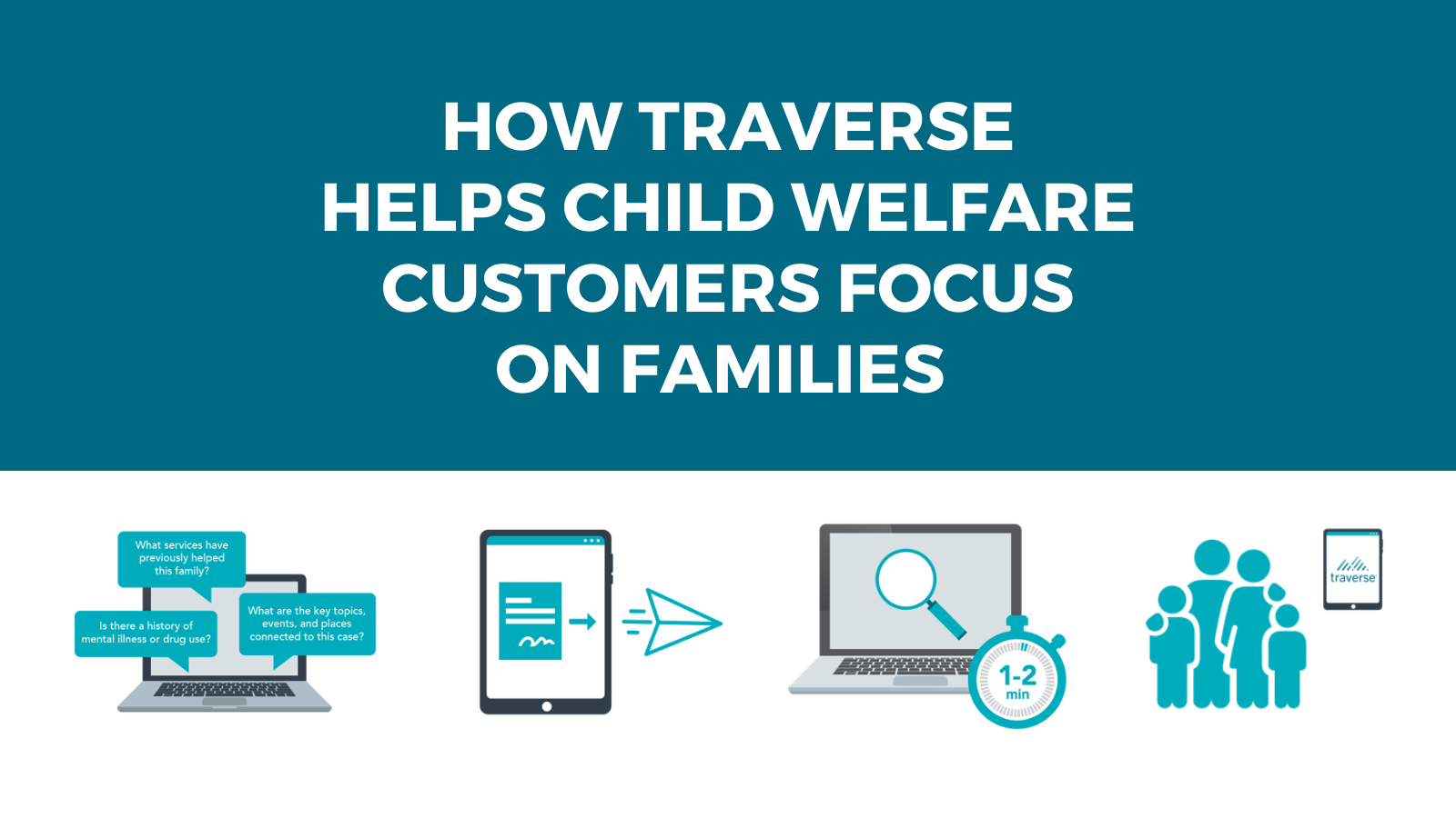 How Child Welfare Customers Say Traverse Helps Them Focus on Families